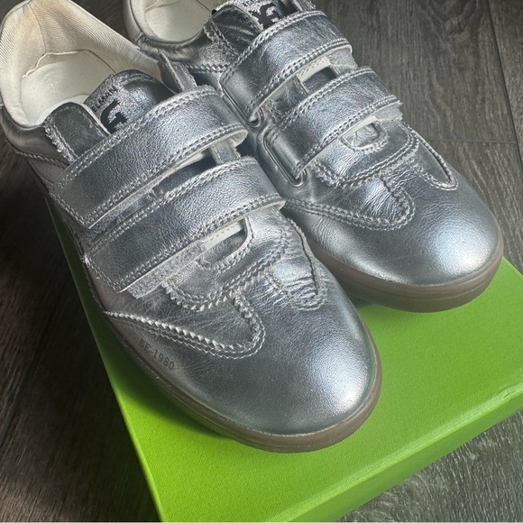 Sam Edelman TALIA SLIP ON SNEAKER Silver Size 7 - Picture 7 of 9